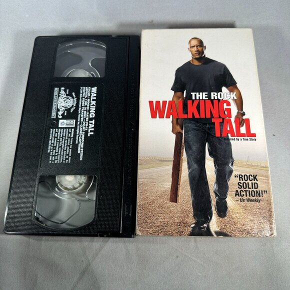 Walking Tall The Rock PG13 Metro Goldwyn Mayer VHS Action Movie 2004 Drama - Picture 3 of 3